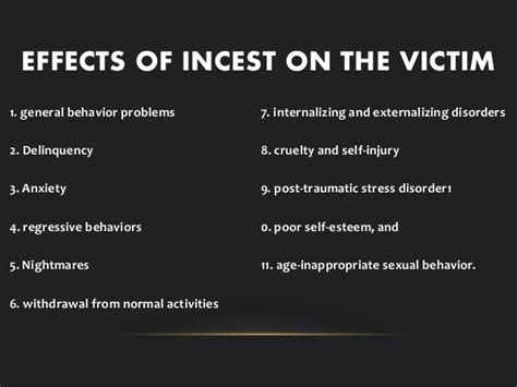 mom incest|Effects of mother